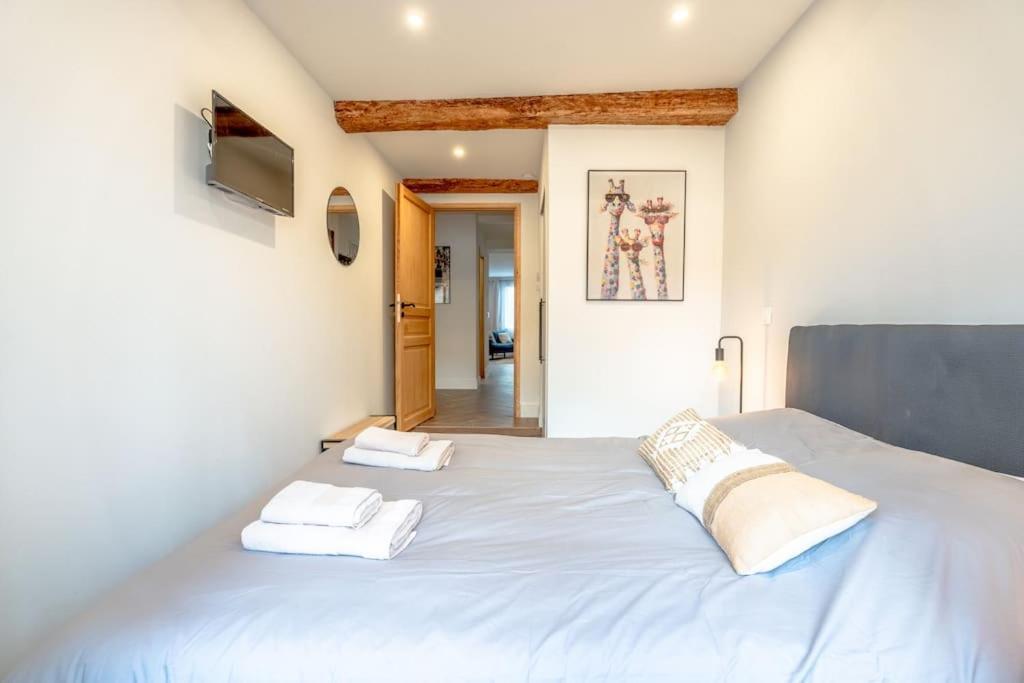 Superbe Appartement Neuf, Climatise Centre Village Le Plan-de-la-Tour Eksteriør bilde