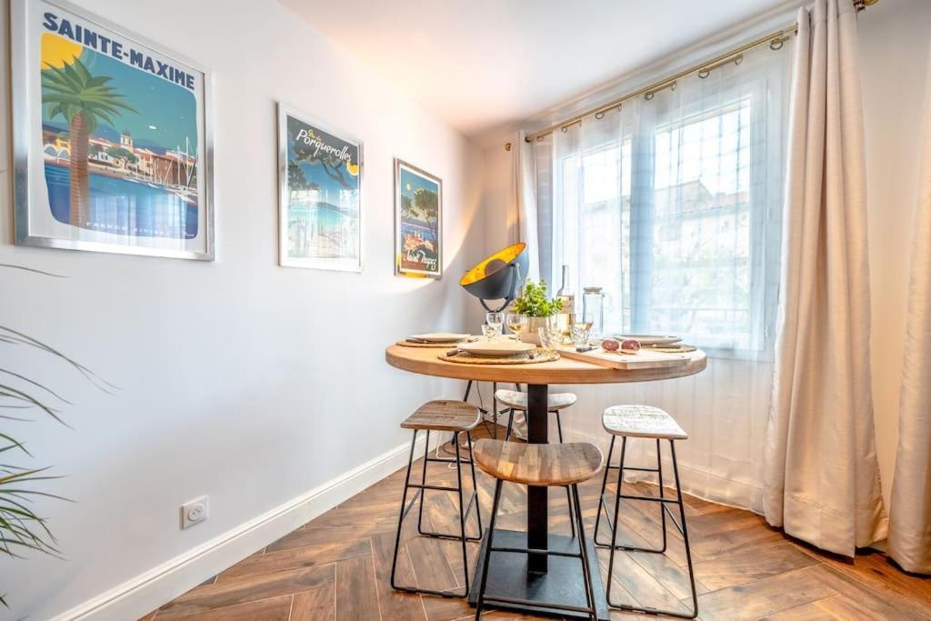 Superbe Appartement Neuf, Climatise Centre Village Le Plan-de-la-Tour Eksteriør bilde
