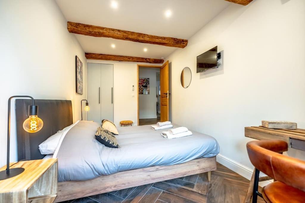 Superbe Appartement Neuf, Climatise Centre Village Le Plan-de-la-Tour Eksteriør bilde